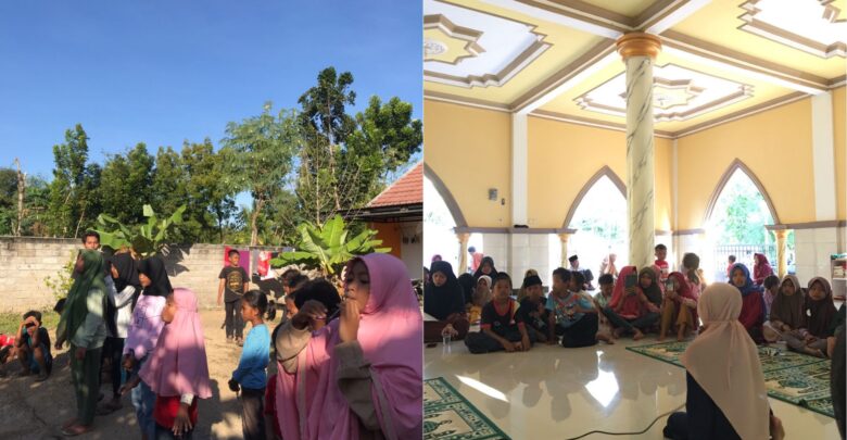 Peringati Hari Anak Nasional 2022 Mahasiswa KKN Tematik Unram Gelar Lomba