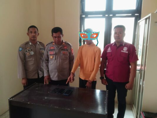 Gondol Tiga Ponsel Seorang Warga KSB Diringkus Polisi