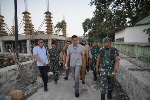 Kunjungan Kerja Pangdam IX Udayana Tinjau Pembangunan Makodim 1608 Bima