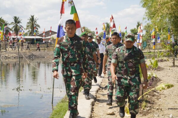 Peresmian Proyek Pompa Hidram oleh Pangdam IX/Udayana