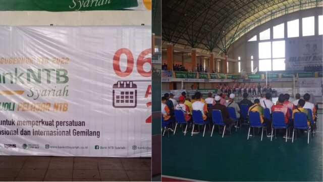 Piala Gubernur NTB 2022, Tim Bola Voli Pelajar Sumbawa Tekuk KLU