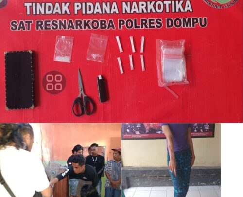Asik Pesta Narkoba Residivis Diciduk Team Bravo Polres Dompu