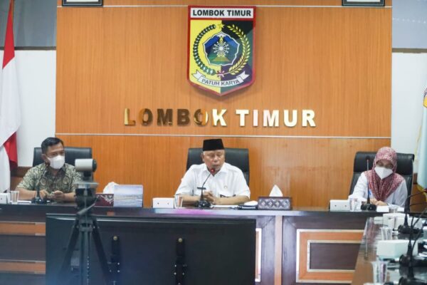 Pemda Lotim Berkomitmen Mengalokasikan 3% dari DTU dan DBH