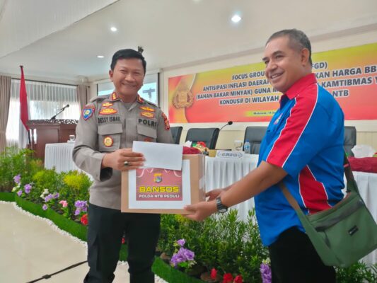 Fokus Group Discussion Antisipasi Inflasi Digelar Polda NTB