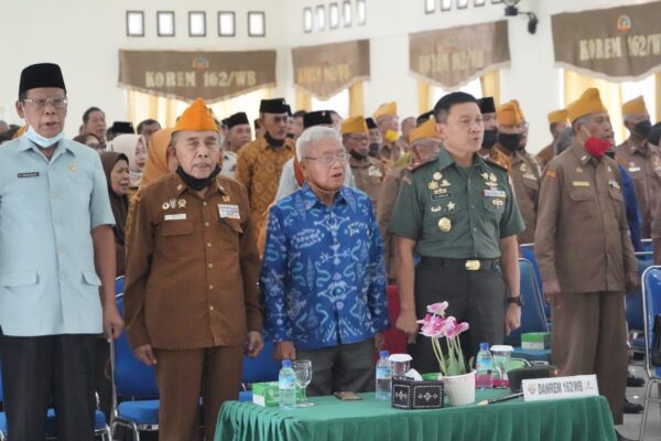 Silaturrahmi Korem 162/WB bersama Keluarga Besar TNI NTB