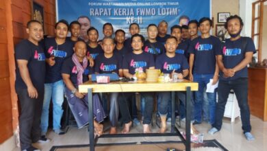 Raker ke II FWMO Lotim Bahas Strategi Dukung Kinerja Jurnalis