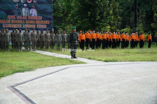 Apel Siaga Bencana Alam Dipimpin Bupati Lotim