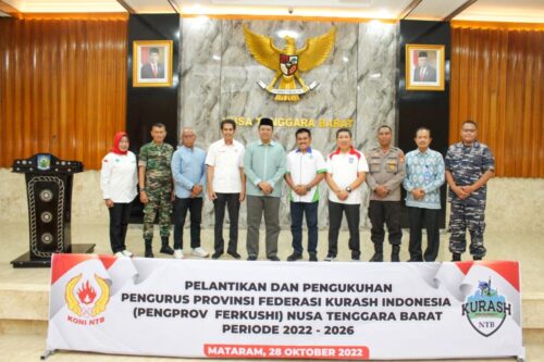 Pengurus Besar Ferkushi Resmi Lantik Pengurus Provinsi NTB