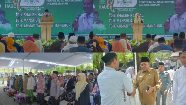 Sekda Hadiri Harlah Ponpes Al MansyuriahTa'limusshibyan Bonder