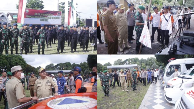 Sekda NTB Hadiri Apel Kesiapsiagaan Penaggulangan Bencana