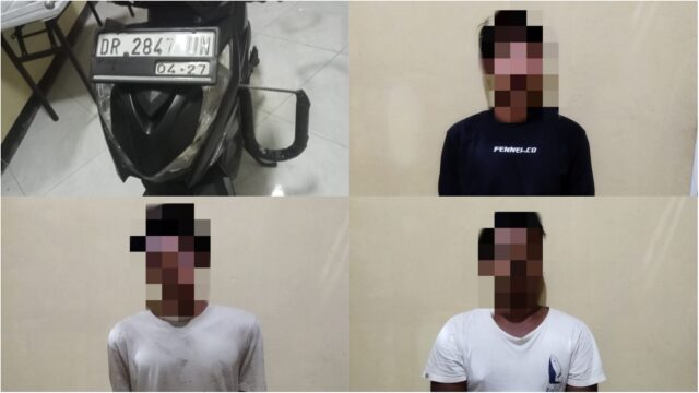 Tim Puma Polres Loteng Tangkap Terduga Pencurian Motor WNA