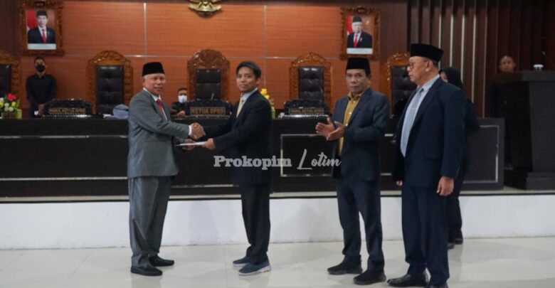 Bupati Lotim Sampaikan Penjelasan KUA PPAS 2023