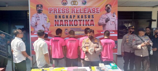 Penyimpan dan Pendistribusi 600 Gram Sabu Diamankan Polres Lotim