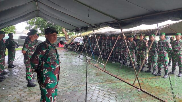 Apresiasi Kasrem 162/WB terhadap Subsatgas Evak KTT G20