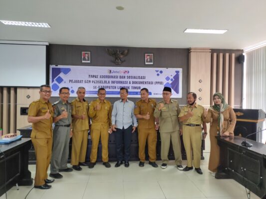 Diskominfotik Lotim Gelar Rakor Pejabat Informasi dan Dokumentasi
