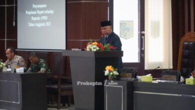 Penyampaian Raperda APBD 2023 oleh Bupati Lombok Timur