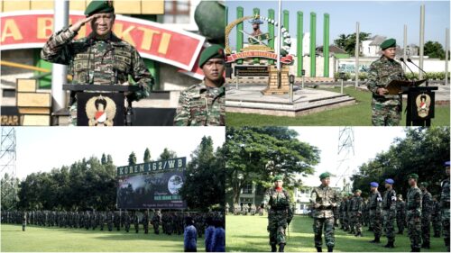 Danrem 162/WB Sebagai Irup Peringatan Hari Juang TNI AD 2022