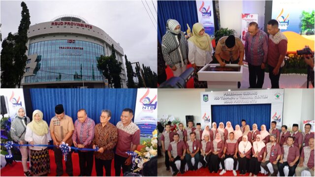 Peresmian Gedung IGD Terpadu dan Trauma Center RSUD Provinsi NTB