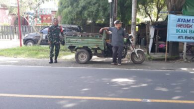 Koramil 1606-07/Gunung Sari Lakukan Perantingan
