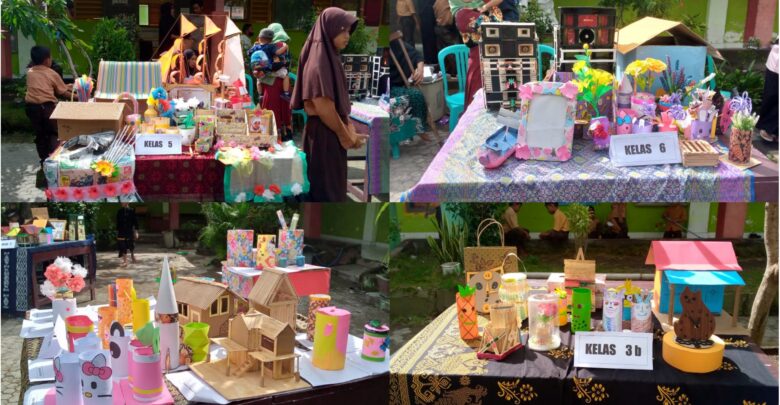 SDN 4 Labuhan Haji Gelar Karya dan Pentas Seni