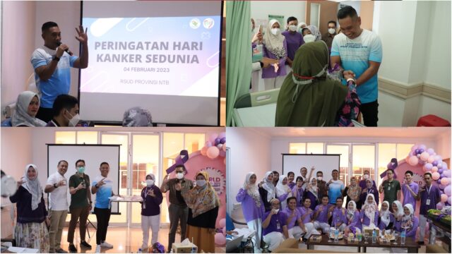 Hari Kanker Sedunia Diperingati di Ruang Kemoterapi Tanjung Aan RSUP NTB