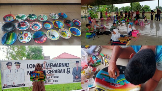 Lomba Melukis Gerabah Sukses Walaupun Tak Dihadiri Pejabat Pemda Loteng