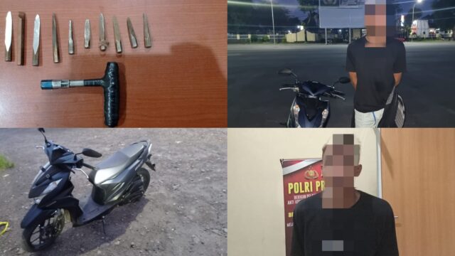 Terduga Curi Motor Bule Ditangkap Tim Polres Loteng Satu Buron