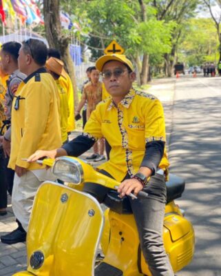 Bacaleg Eksentrik Partai Golkar Muhanan,SH. MH, Resmi Mendaftarkan Diri