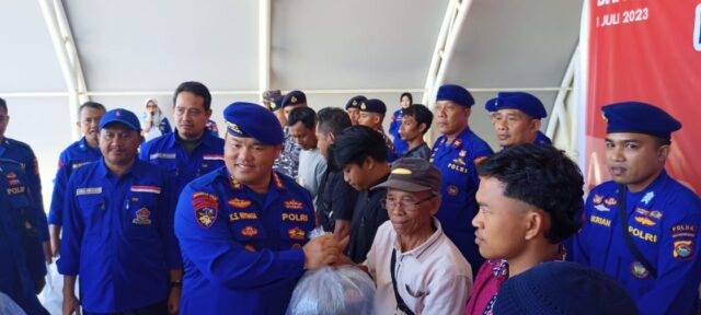 Sambut HUT Bayangkara ke 77 Ditpolairud Polda NTB Salutkan 77 Benih Ikan