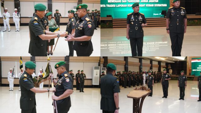 Pangdam lX/ Udayana Lantik Brigjen TNI Agus Bhakti, S.I.P., M.I.P. Sebagai Danrem 162/WB