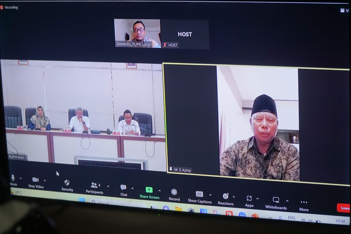 Bupati Lotim Ingatkan Agar Relokasi PKL di Pancor Agar Disosialisasikan