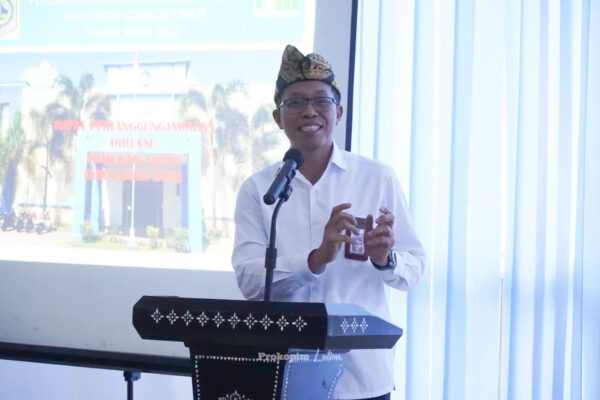 Sekda Lotim Hadiri Rapat Pertanggungjawaban Direktur PDAM