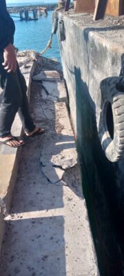 Dermaga Labuhan Haji Rusak Karena Cuaca bukan Masalah Konstruksi