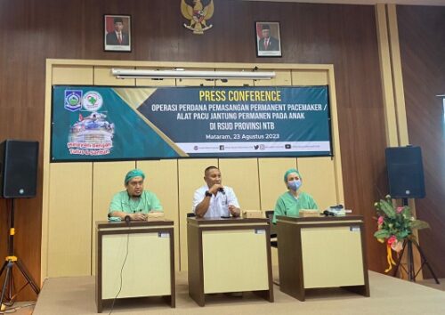 RSUD NTB Berhasil Lakukukan Operasi Pemasangan Pacemaker Pada Anak