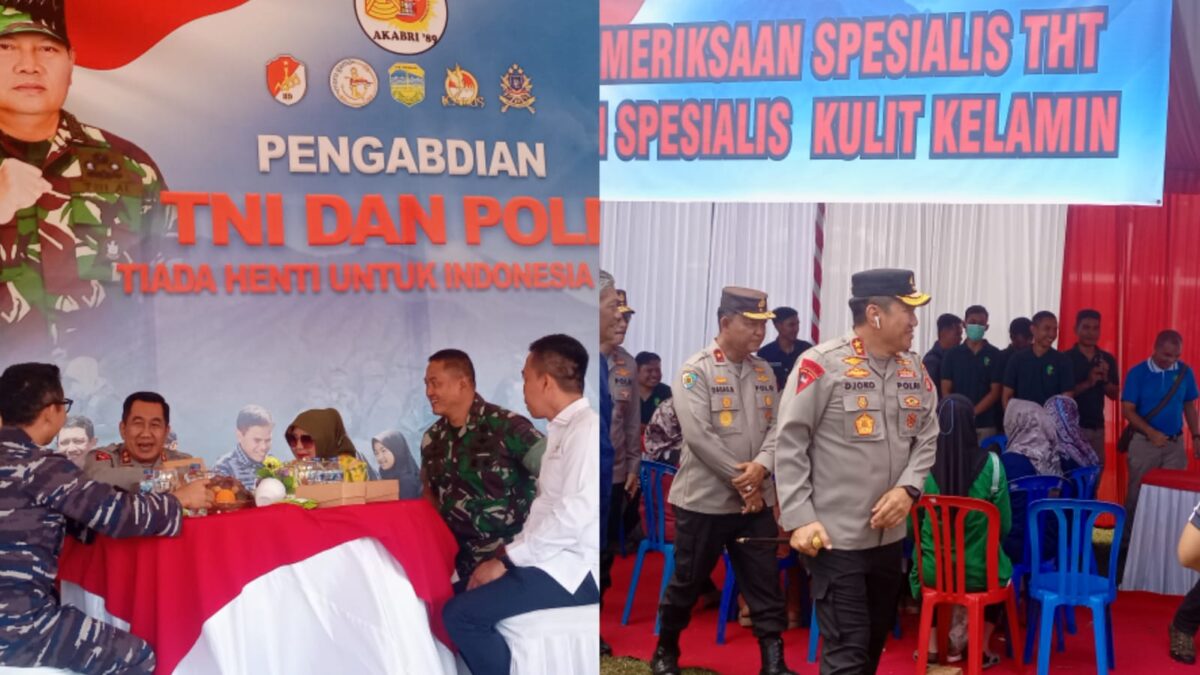 Polda NTB bersama TNI Menggelar Baksos dan Bakti Kesehatan se NTB