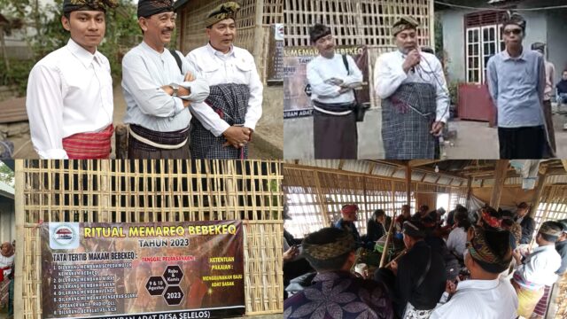 Mamiq Jagat Pengemban Ritual Adat Sasak Hadiri Memarek Bebekeq di KLU