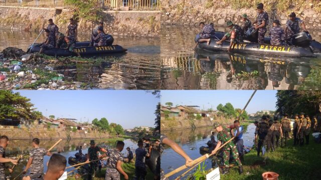 Korem 162/WB Peduli Lingkungan bersama Lanal Mataram Gelar Prokasih