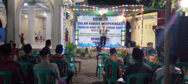 Pemuda Dusun Paok Pampang Peringati Maulid Nabi Muhammad 1445 H