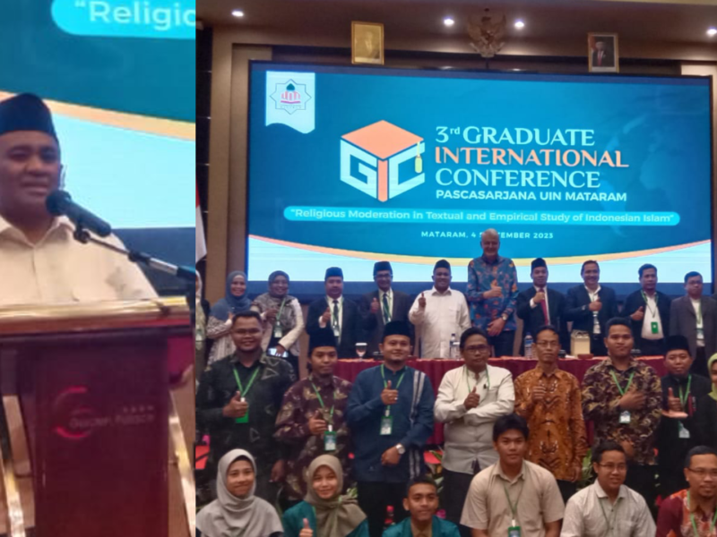 Pascasarjana UIN Mataram Sukses Gelar International Conference the 3rd GIC 2023,