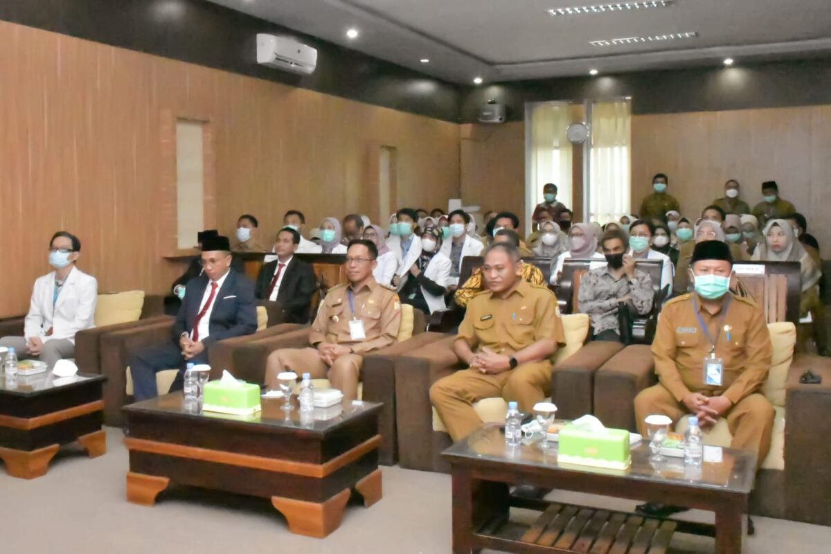 Pembukaan Survei Akresitasi Standar Kemenkes RI dihadiri Pj Bupati