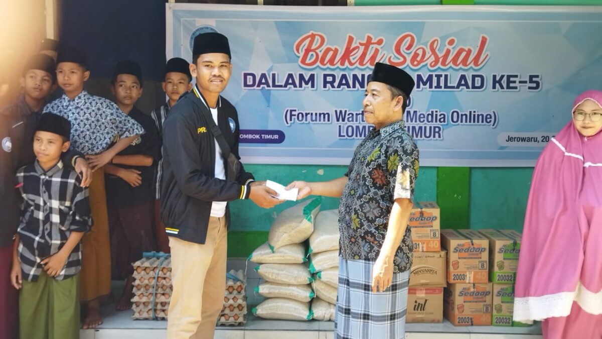 FWMO Lotim Gelar Bhakti Sosial di Panti Asuhan Darul Yatama Wal Masakin