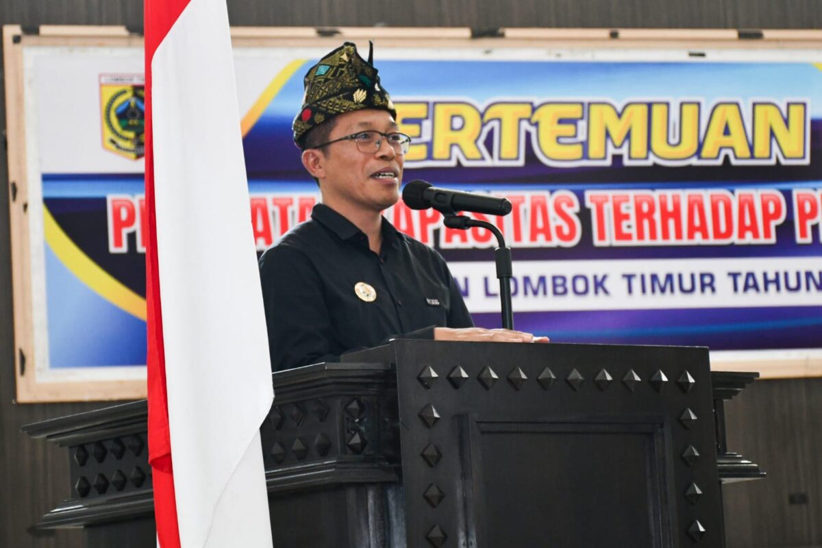 Pj Bupati Membuka Penguatan Kapasitas PKB/PLKB se Lotim