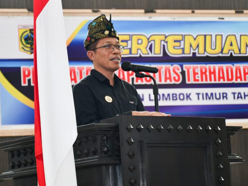 Pj Bupati Membuka Penguatan Kapasitas PKB/PLKB se Lotim