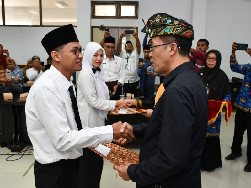 Penyerahan SK ASN Jabatan Fungsional PPPK Tenaga Teknis