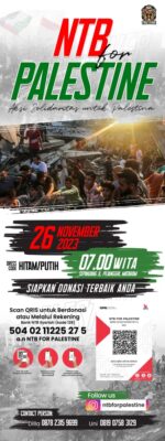 Lombok Kembali Gelar Solidaritas untuk Palestina 26 November 2023