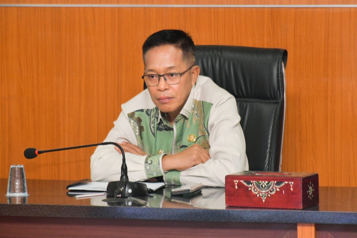 Pj Bupati Lotim Mengikuti Pengarahan Menteri Dalam Negeri