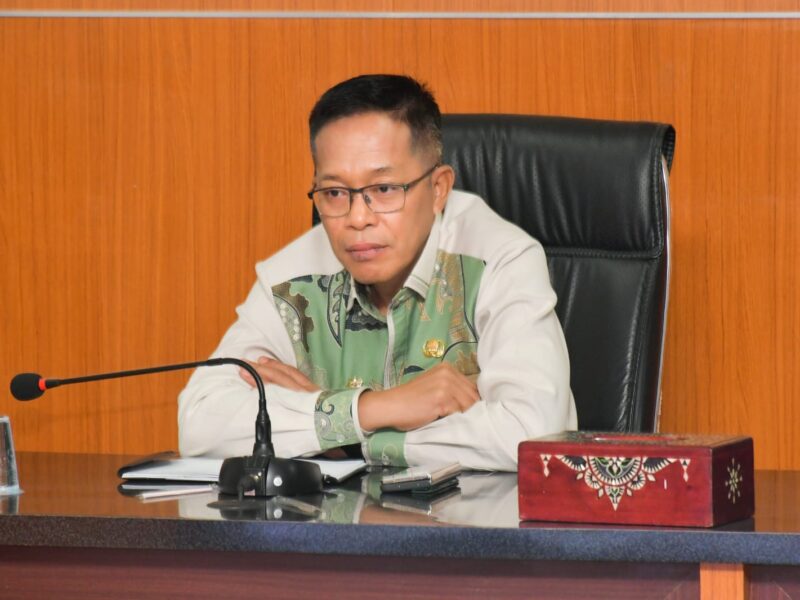 Pj Bupati Lotim Mengikuti Pengarahan Menteri Dalam Negeri