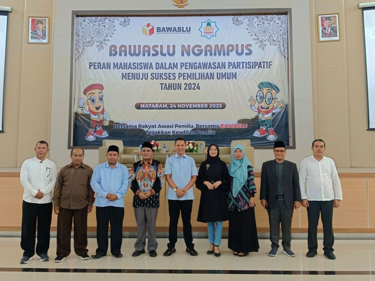 BAWASLU RI Sambangi UIN Mataram dalam Program BAWASLU Ngampus