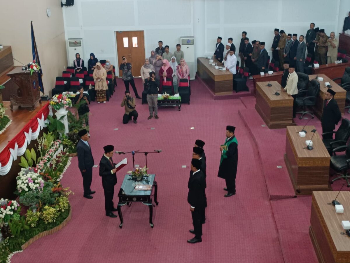 DPRD Lombok Tengah Lantik PAW, Berikut Namanya