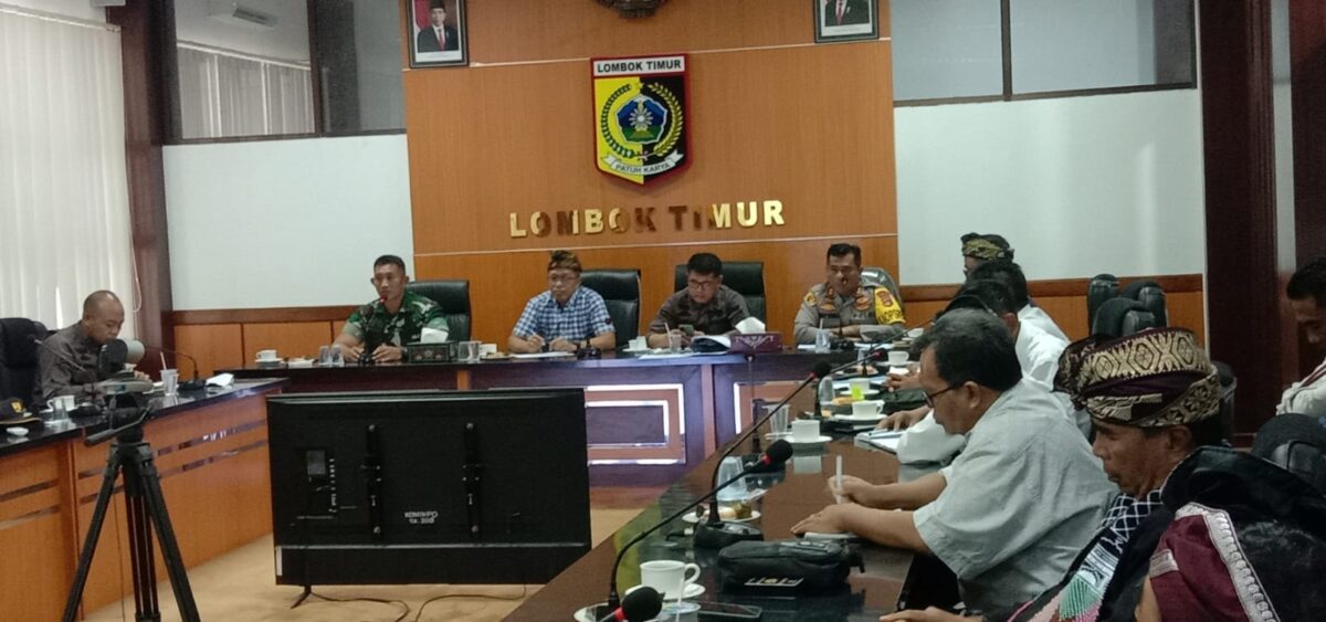 Pj Bupati Lotim Gelar Rapat Koordinasi SPAM Pantai Selatan